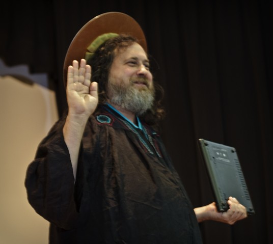Richard Stallman en Buenos Aires