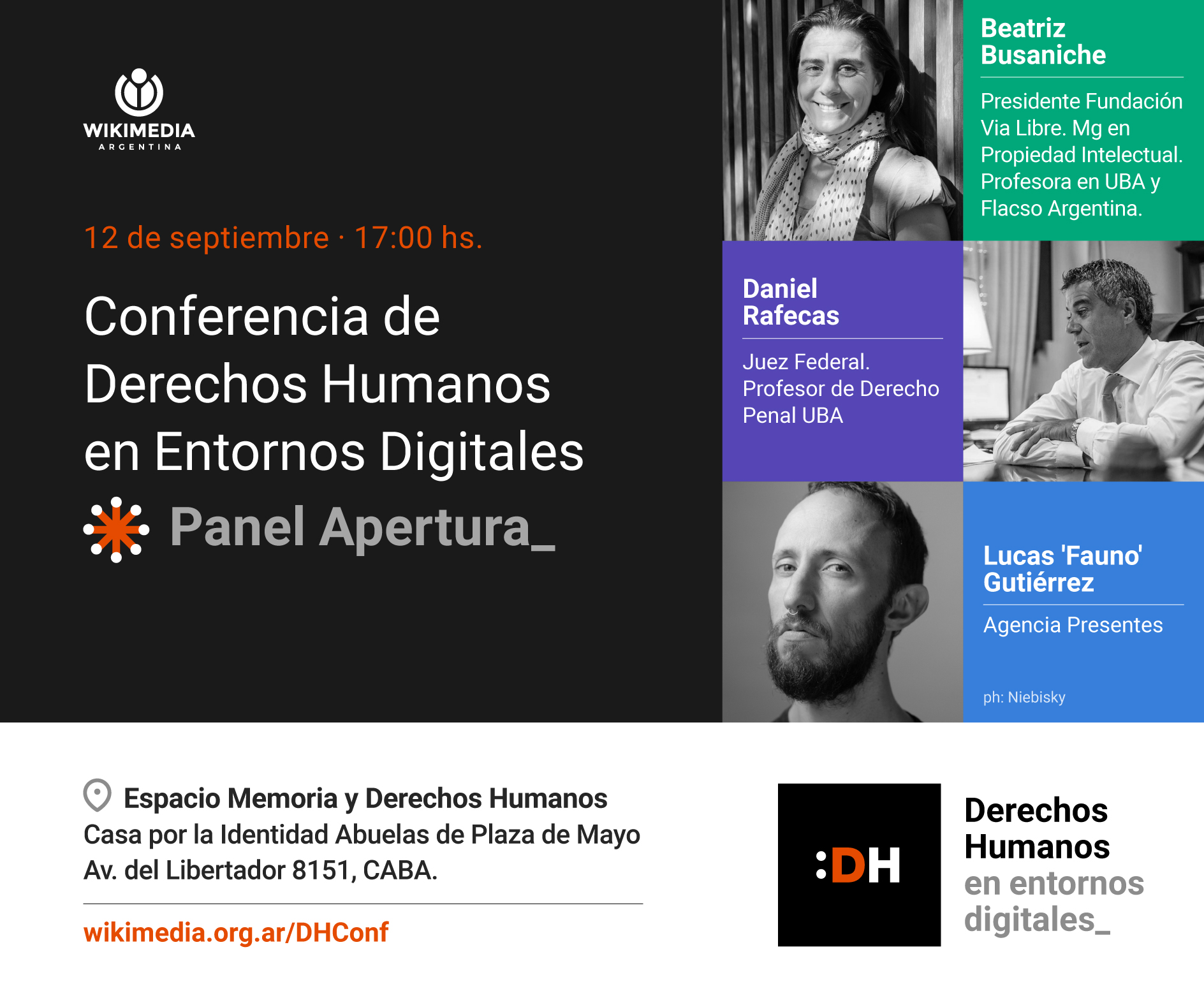 Derechos Humanos en Entornos Digitales: Vía Libre participa del panel de apertura