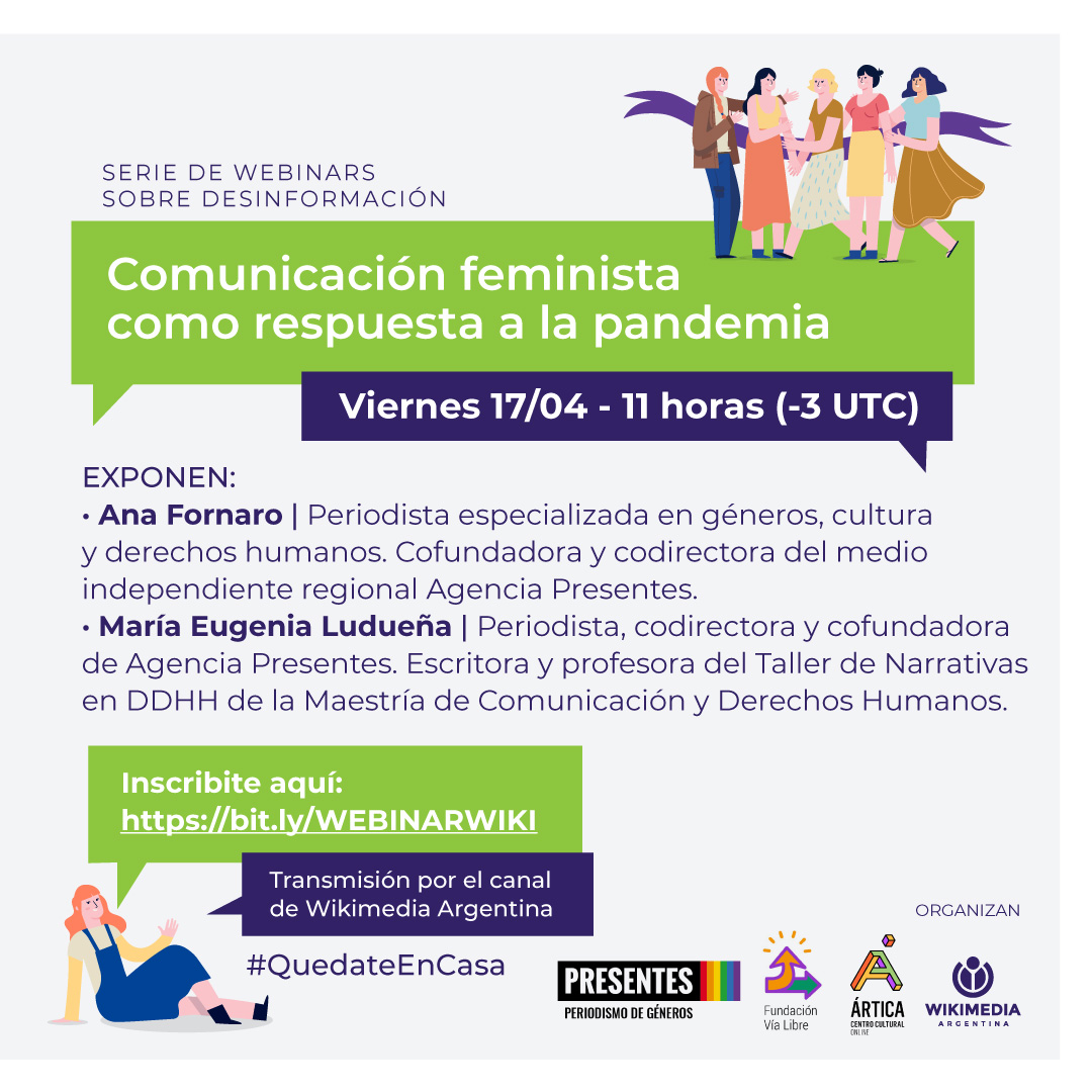 Webinar: Comunicación feminista como respuesta a la pandemia