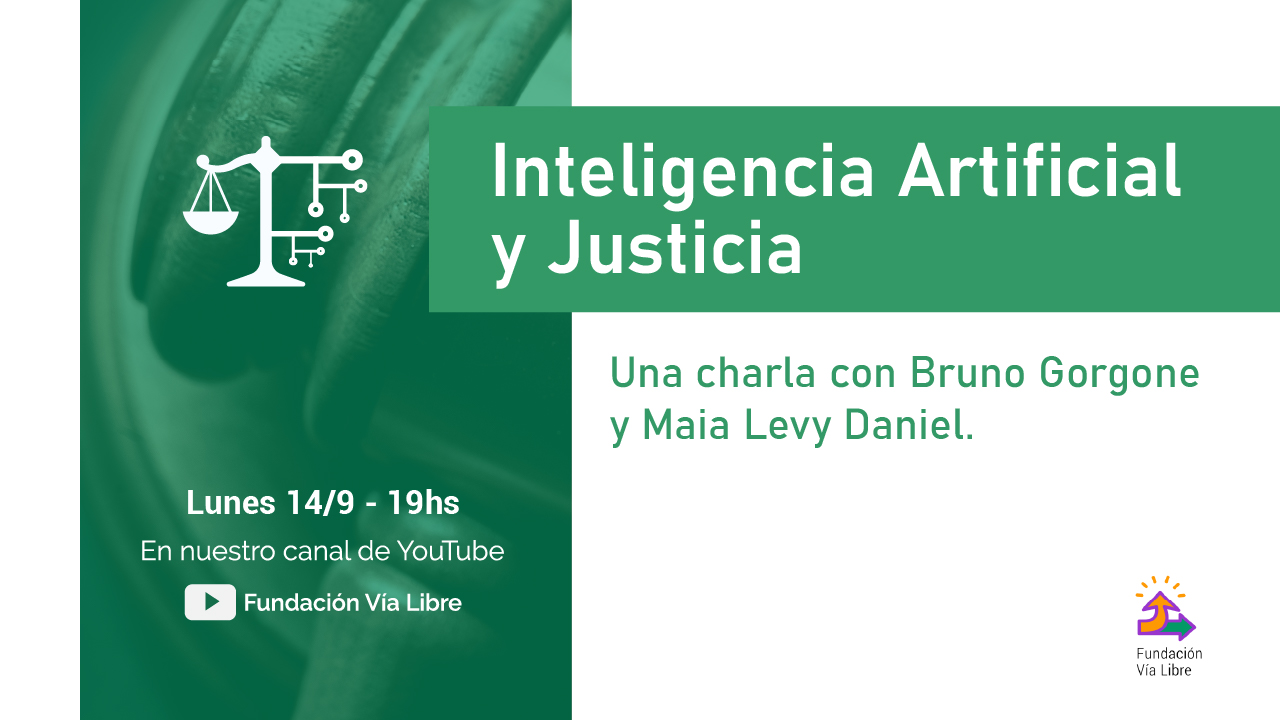 Charla “Inteligencia Artificial y Justicia”