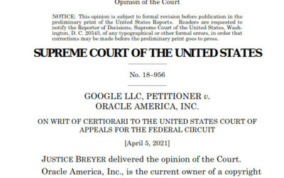 ¿Qué significa Google v/ Oracle en la Corte Suprema de Justicia de los EEUU?